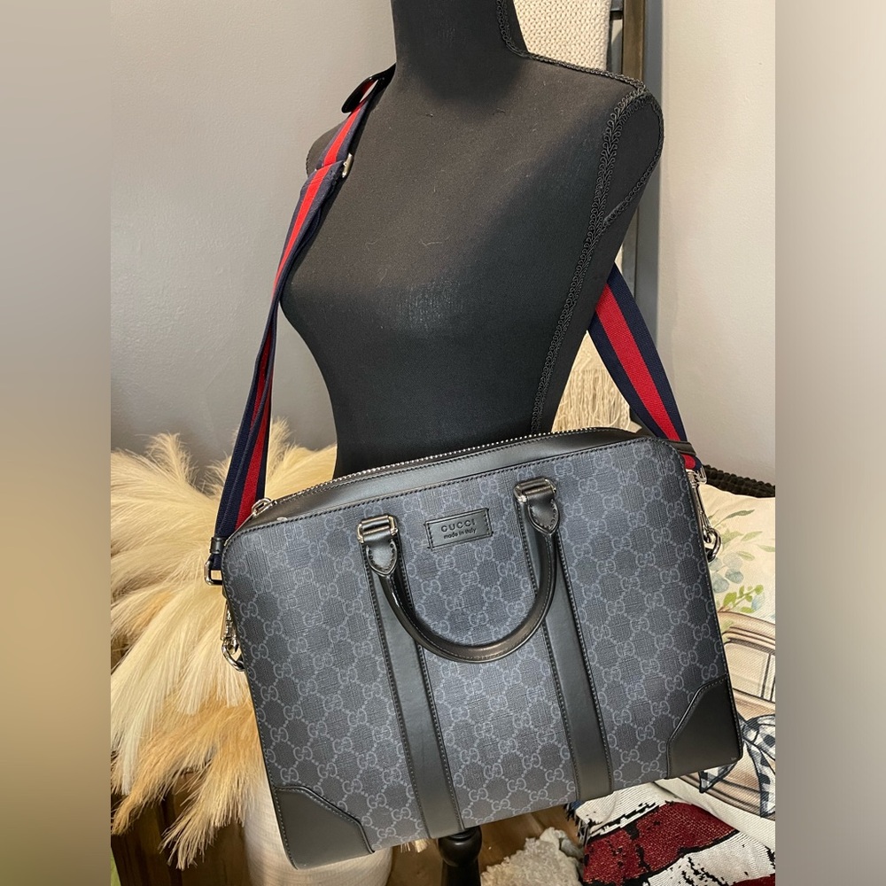 Gucci GG BLACK BRIEFCASE